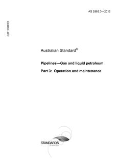 AS 2885.3-2012 AS 2885.3-2012