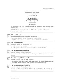 AS 2243.8-1992 AMDT 2