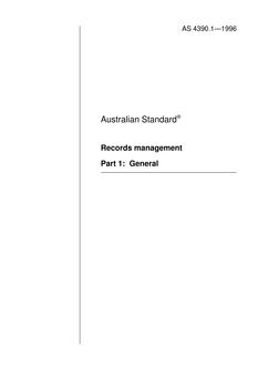AS 4390.1-1996 AS 4390.1-1996