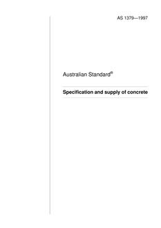 AS 1379-1997 AS 1379-1997