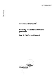 AS 4795.1-2011 AS 4795.1-2011