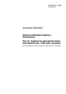 AS 4594.10-1999 AS 4594.10-1999