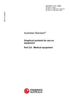 AS 60417.2.6-2004 AS 60417.2.6-2004