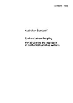 AS 4264.5-1999 AS 4264.5-1999
