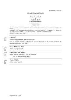 AS 3600-2009 AMDT 1 AS 3600-2009 AMDT 1