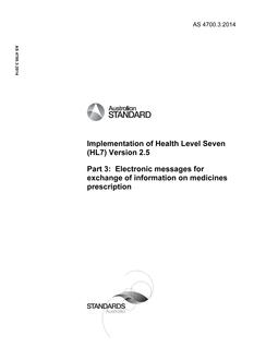 AS 4700.3:2014 AS 4700.3:2014