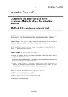 AS 2362.5-1990 AS 2362.5-1990