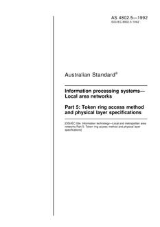 AS 4802.5-1992 AS 4802.5-1992