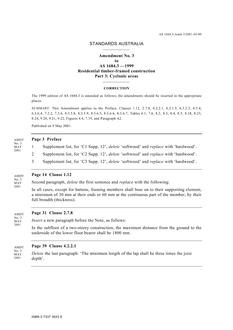 AS 1684.3-1999 AMDT 3