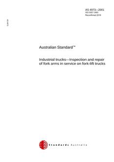 AS 4973-2001 AS 4973-2001