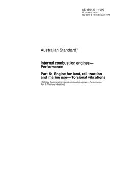 AS 4594.5-1999 AS 4594.5-1999