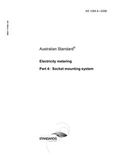 AS 1284.4-2006 AS 1284.4-2006