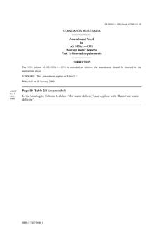 AS 1056.1-1991 AMDT 4 AS 1056.1-1991 AMDT 4