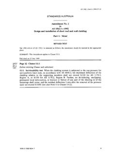 AS 1562.1-1992 AMDT 1