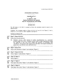 AS 1085.15-1995 AMDT 1