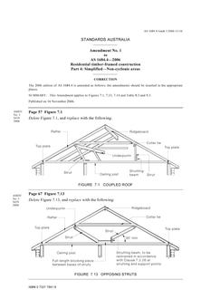 AS 1684.4-2006 AMDT 1