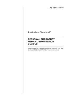 AS 2811-1985 AS 2811-1985