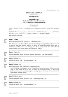 AS 1684.4-1999 AMDT 2