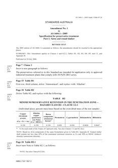 AS 1604.1-2005 AMDT 1