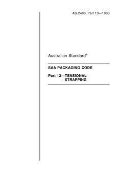 AS 2400.13-1983