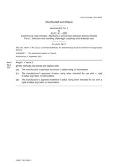 AS 2213.1-2001 AMDT 1