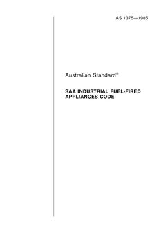 AS 1375-1985 AS 1375-1985