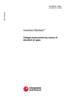 AS 60052-2005 AS 60052-2005