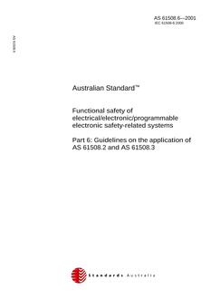 AS 61508.6-2001 AS 61508.6-2001
