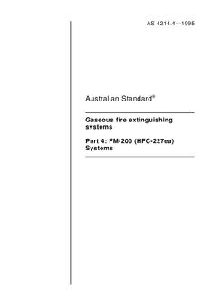 AS 4214.4-1995 AS 4214.4-1995