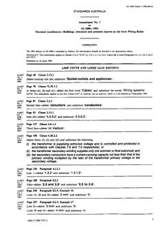 AS 3000-1991 AMDT 1 AS 3000-1991 AMDT 1
