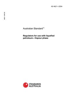 AS 4621-2004 AS 4621-2004