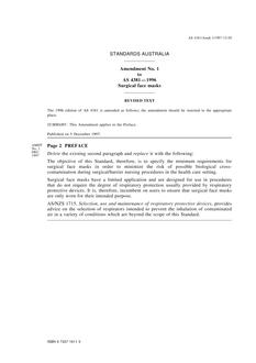 AS 4381-1996 AMDT 1 AS 4381-1996 AMDT 1