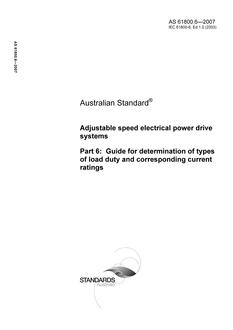 AS 61800.6-2007 AS 61800.6-2007