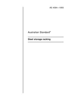 AS 4084-1993 AS 4084-1993