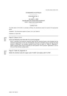 AS 1604.1-2000 AMDT 1
