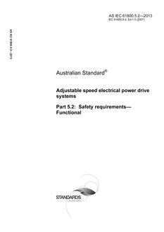 AS IEC 61800.5.2-2013