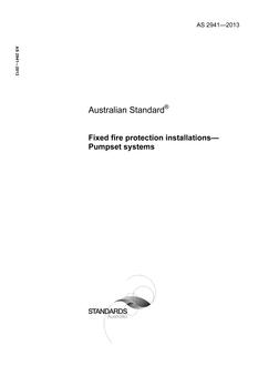 AS 2941-2013 AS 2941-2013