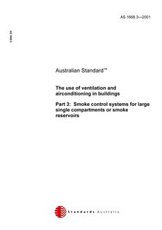 AS 1668.3-2001 AS 1668.3-2001