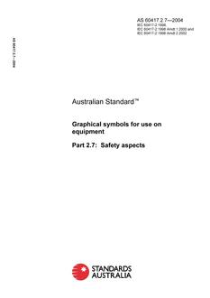 AS 60417.2.7-2004 AS 60417.2.7-2004