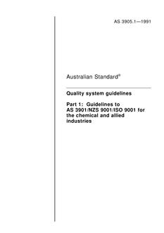 AS 3905.1-1991