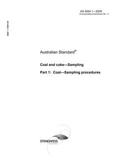 AS 4264.1-2009 AS 4264.1-2009