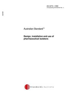 AS 4273-1999 AS 4273-1999