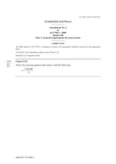 AS 1799.1-2009 AMDT 2