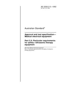 AS 3200.2.5-1992 AS 3200.2.5-1992