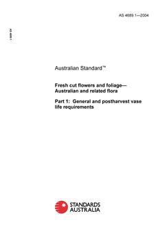 AS 4689.1-2004 AS 4689.1-2004