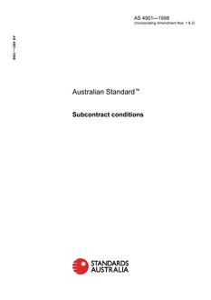 AS 4901-1998 AS 4901-1998