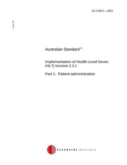 AS 4700.1-2001 AS 4700.1-2001