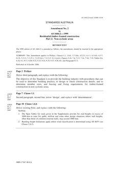 AS 1684.2-1999 AMDT 2 AS 1684.2-1999 AMDT 2