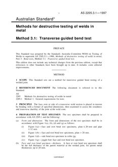 AS 2205.3.1-1997 AS 2205.3.1-1997