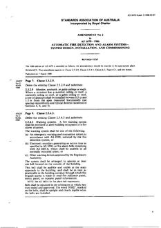 AS 1670-1986 AMDT 2 AS 1670-1986 AMDT 2